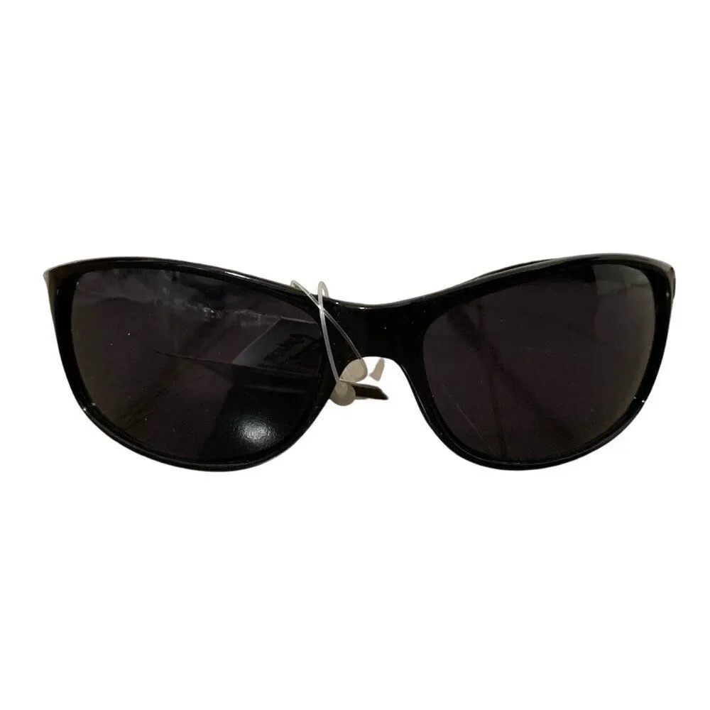 Seaworld unisex new solid black sport sunglasses